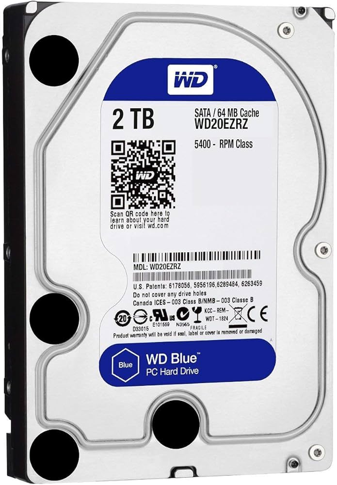 Amazon.co.jp: Western Digital WD20EZRZ-RT 2TB Internal Hard Drive