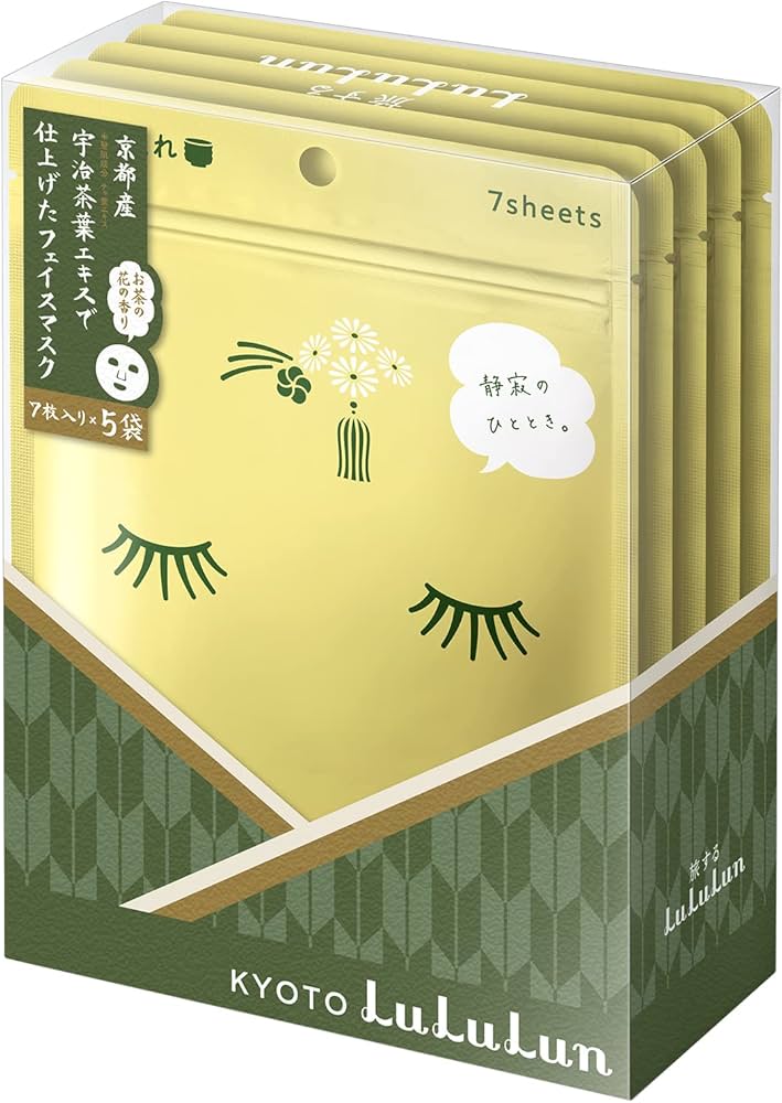 Amazon.co.jp: Lululun Face Mask Pack Kyoto Lululun (Tea Flower