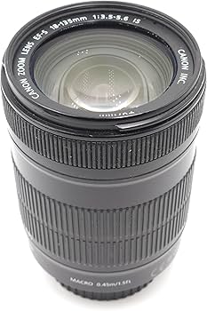 Amazon.com : Canon EF-S 18-135mm f/3.5-5.6 is Standard Zoom Lens