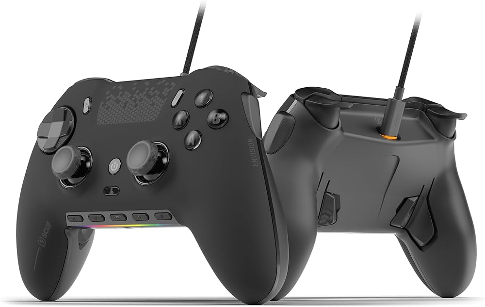 Amazon.co.jp: SCUF ENVISION 有線PCゲームコントローラー - 5つの