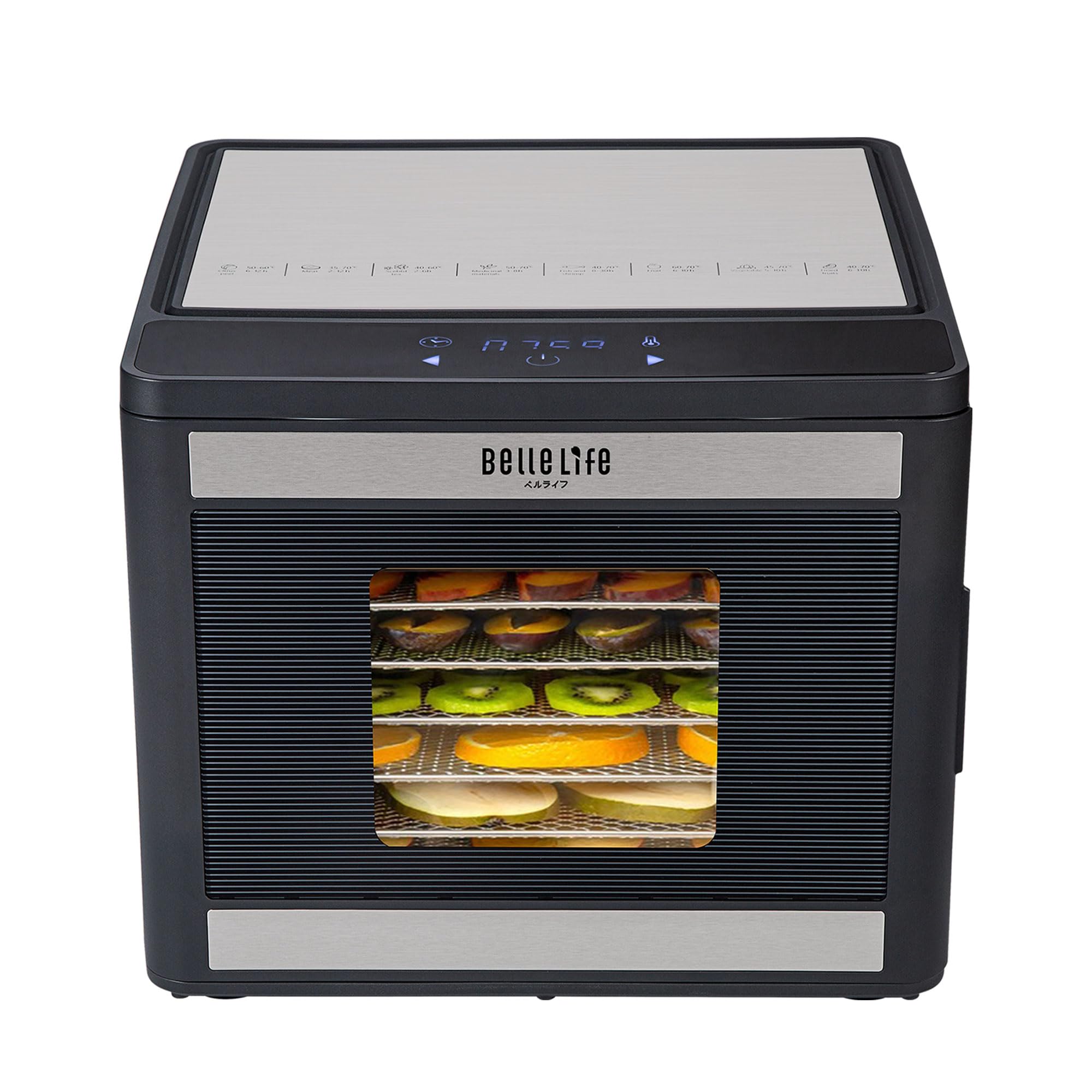 Amazon.co.jp: BelleLife フードドライヤー 6層大容量 食品乾燥機 野菜