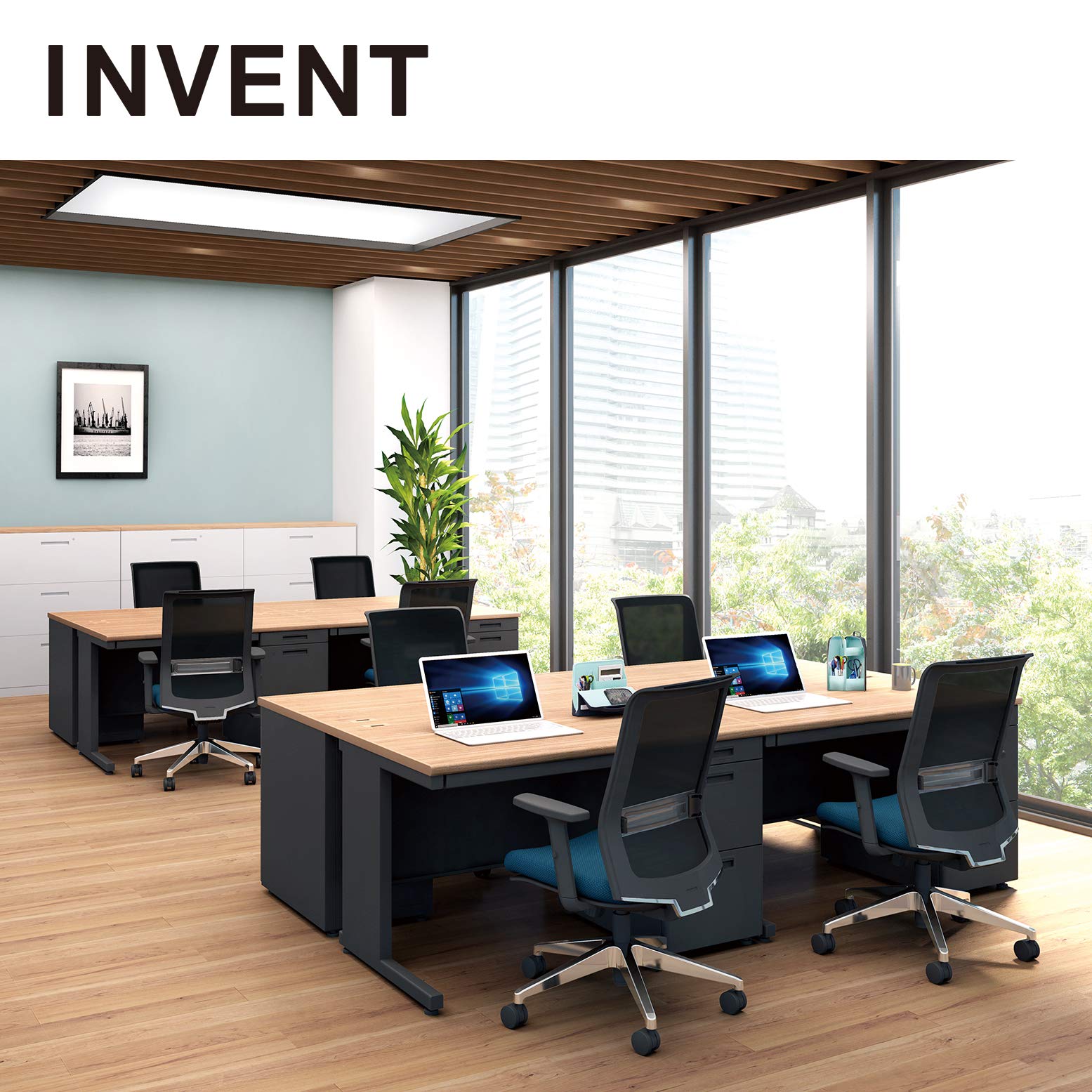 Amazon | 【メーカー配送・設置・組立】コクヨ インベント オフィス