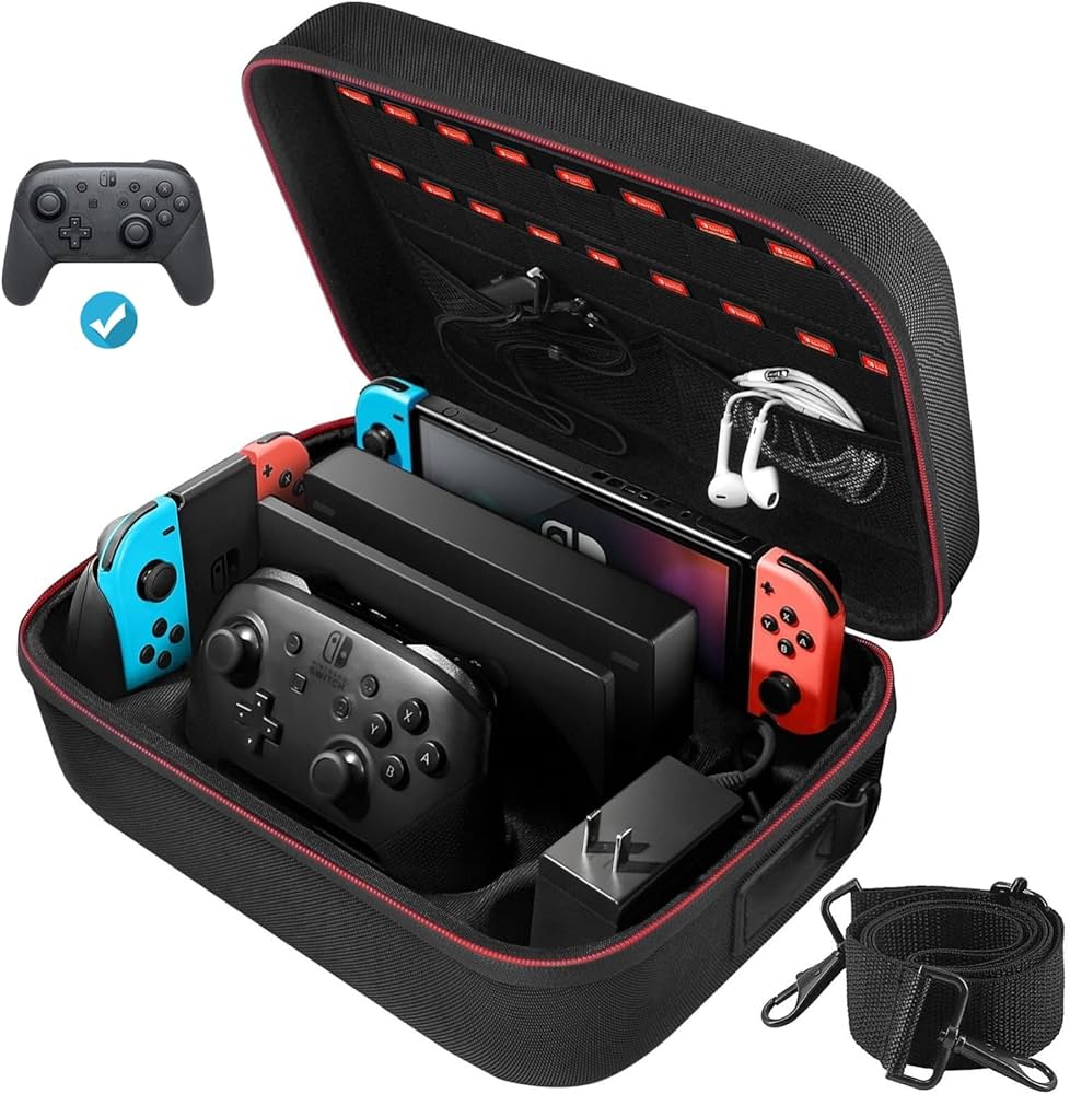 Amazon.com: COOWPS Switch Case for Nintendo Switch and Switch OLED