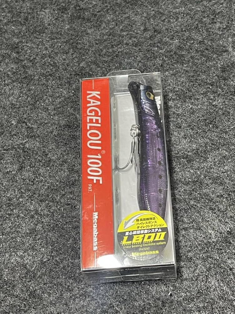 Amazon.co.jp: メガバス カゲロウ100F HTパープルネオンイワシ 検