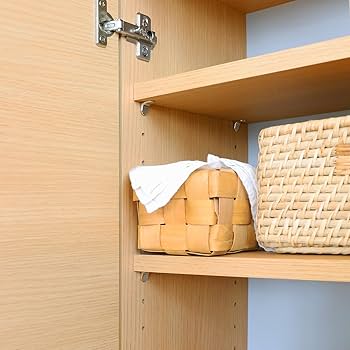 Amazon｜白井産業 カウンター下収納 ラック 扉タイプ キャビネット