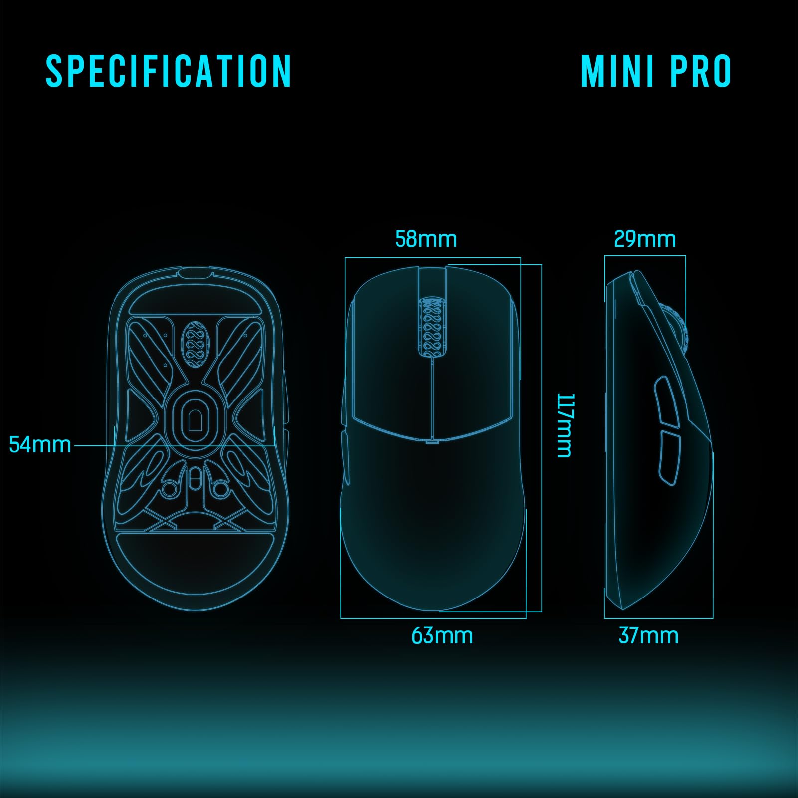 Amazon.co.jp: Lamzu Atlantis Mini Pro ゲーミングマウス Matcha