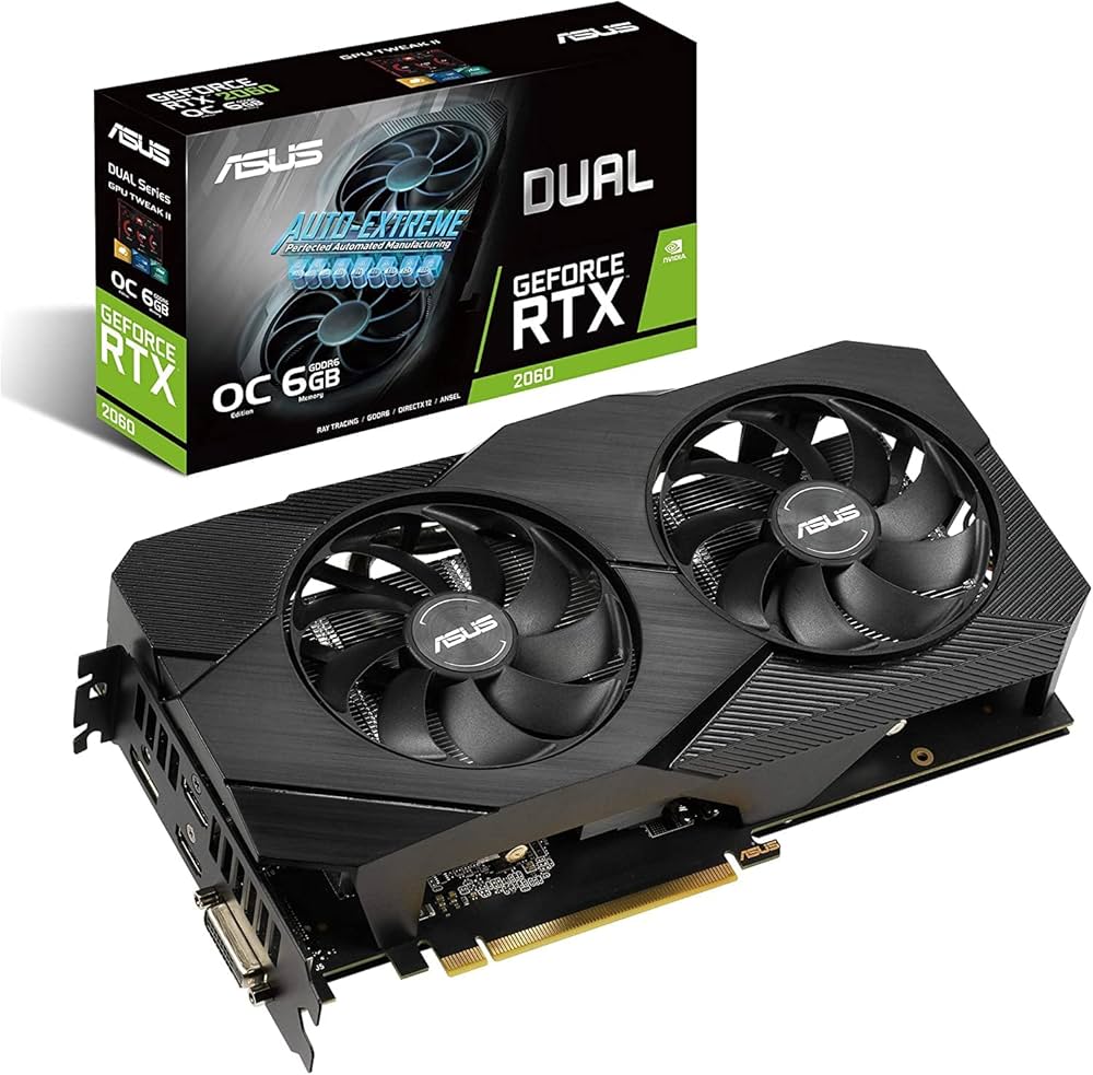 Amazon | ASUS Dual GeForce RTX™2060 グラフィクスボード OC/6G/DDR6