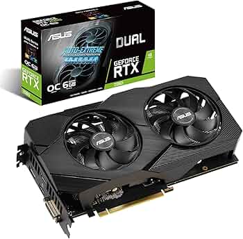 Amazon.com: ASUS GeForce RTX 2060 Overclocked 6G GDDR6 Dual-Fan