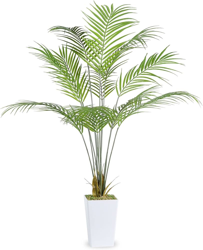 Amazon｜人工観葉植物 フェイクグリーン 熱帯のヤシの木 造花 観葉樹