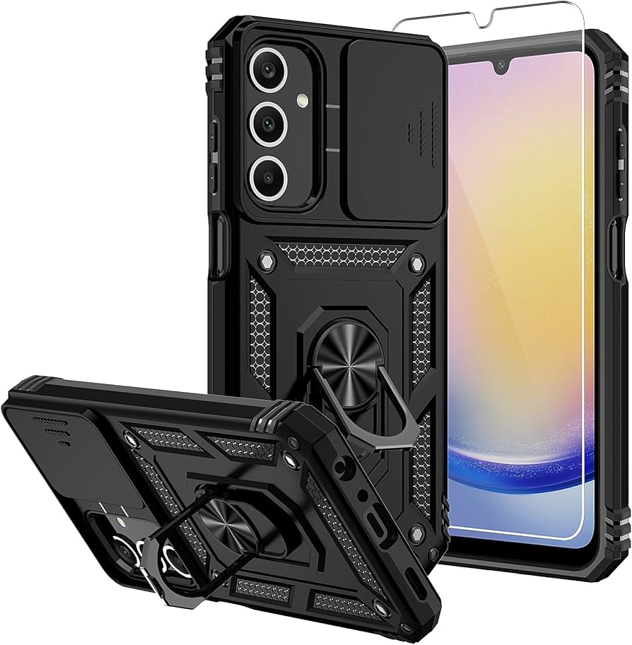 Amazon.com: for Galaxy A25 5G Phone Case,with Screen Protectors