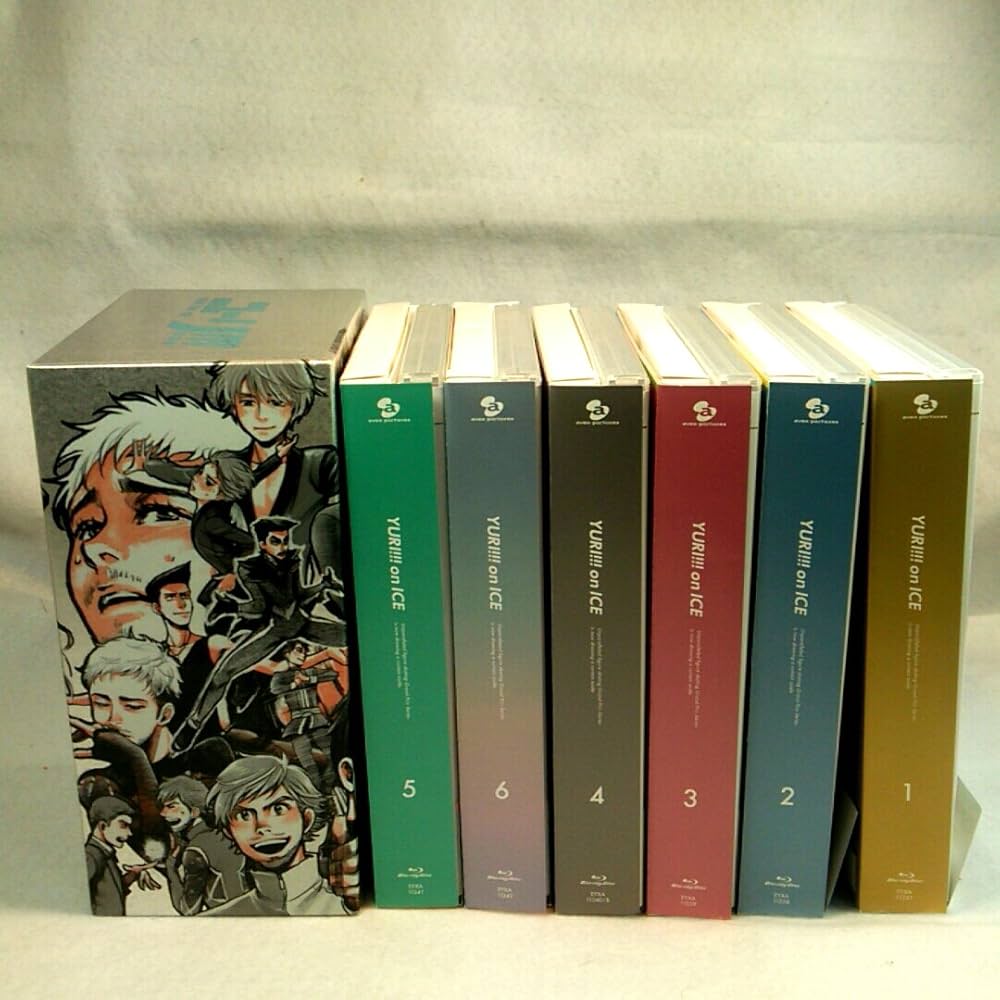 ユーリ!!! on ICE 限定収納BOX付き Blu-ray 全6巻セット週刊ユーリ