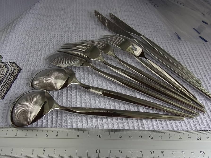 Amazon | 日本製 LUCKYWOOD ラッキーウッド ステンレス 18-10 スプーン