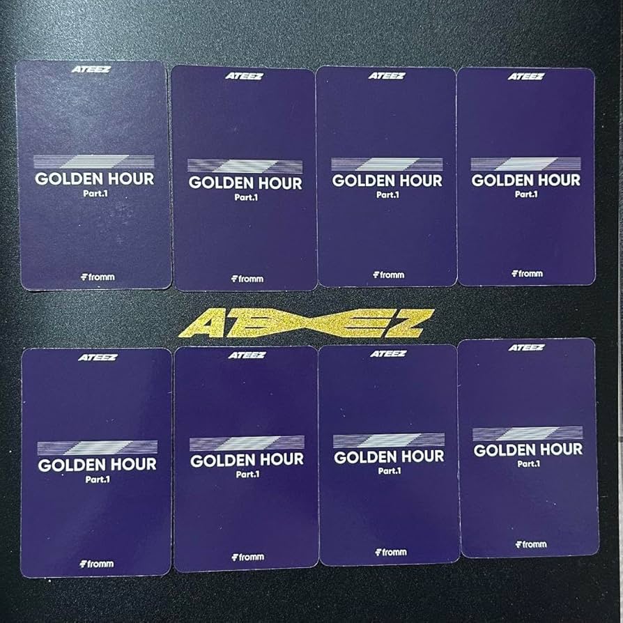 Amazon.co.jp: ATEEZ アチズ fromm store 3.0 ヨントン トレカ コンプ