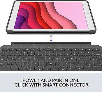 Amazon.com: Logitech Combo Touch for iPad (7th, 8th and 9th