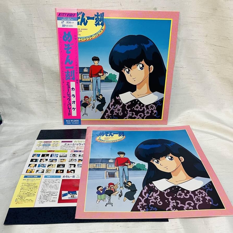 レーザーディスク めぞん一刻 LD-BOX 完全収録版 24枚組 高橋留美子