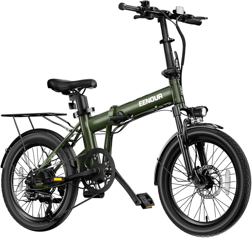 Amazon | EENOUR 電動自転車 C4 電動アシスト自転車 折りたたみ式 20