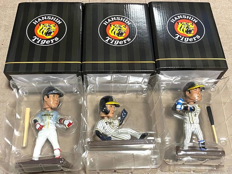 Amazon | 阪神タイガース 梅野隆太郎 近本光司 大山悠輔 ボブルヘッド