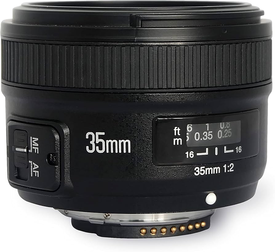 Amazon.com : YONGNUO YN35MM F2 Auto Focus Lens Wide Angle Fixed