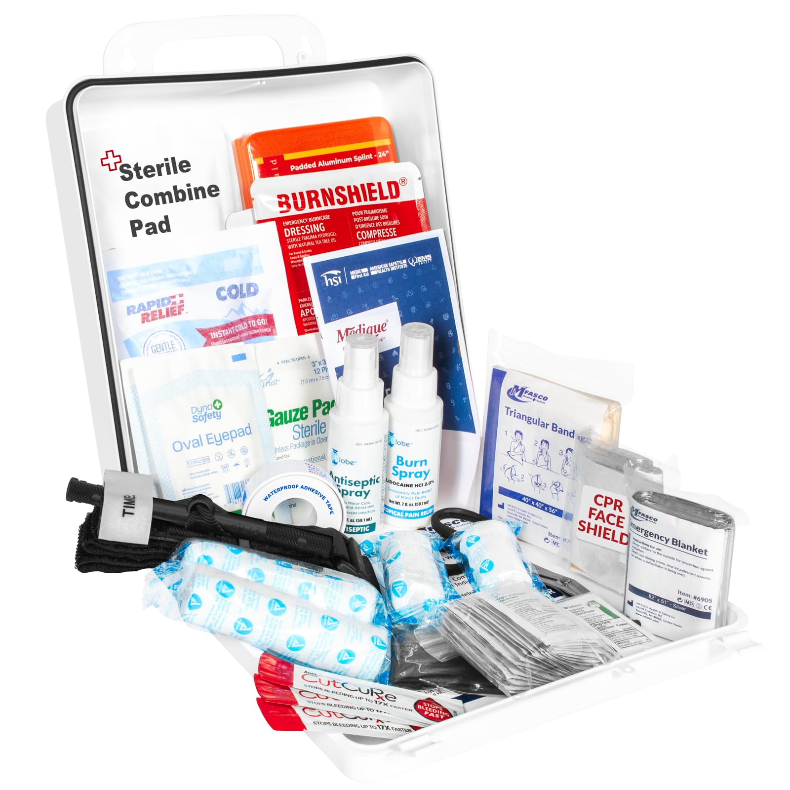 Amazon.com: MFASCO 2021 ANSI/OSHA Approved Class B First Aid Kit
