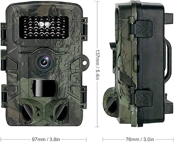 Amazon.co.jp: XIXIAN 20MP 1080P トレイルカメラ防水ハンティング