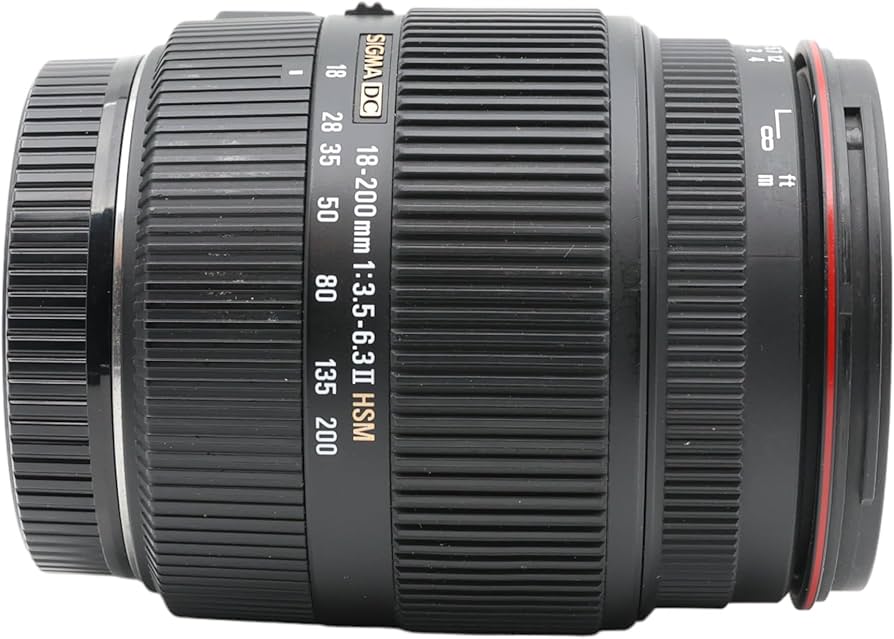 Amazon.com : Sigma 18-200mm F3.5-6.3 II DC OS HSM Lens for Canon