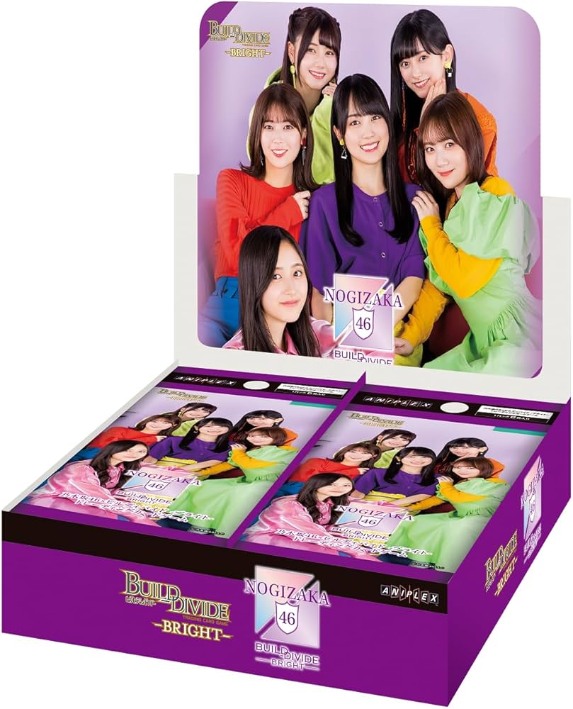 Amazon.co.jp: Nogizaka46 x Build Divide -Bright- Trading Card Game