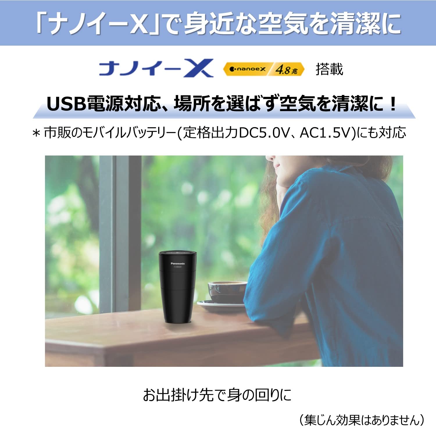 Amazon.com: Panasonic F-GMU01-K Nanoe X 4.8 Trillion Generator Air