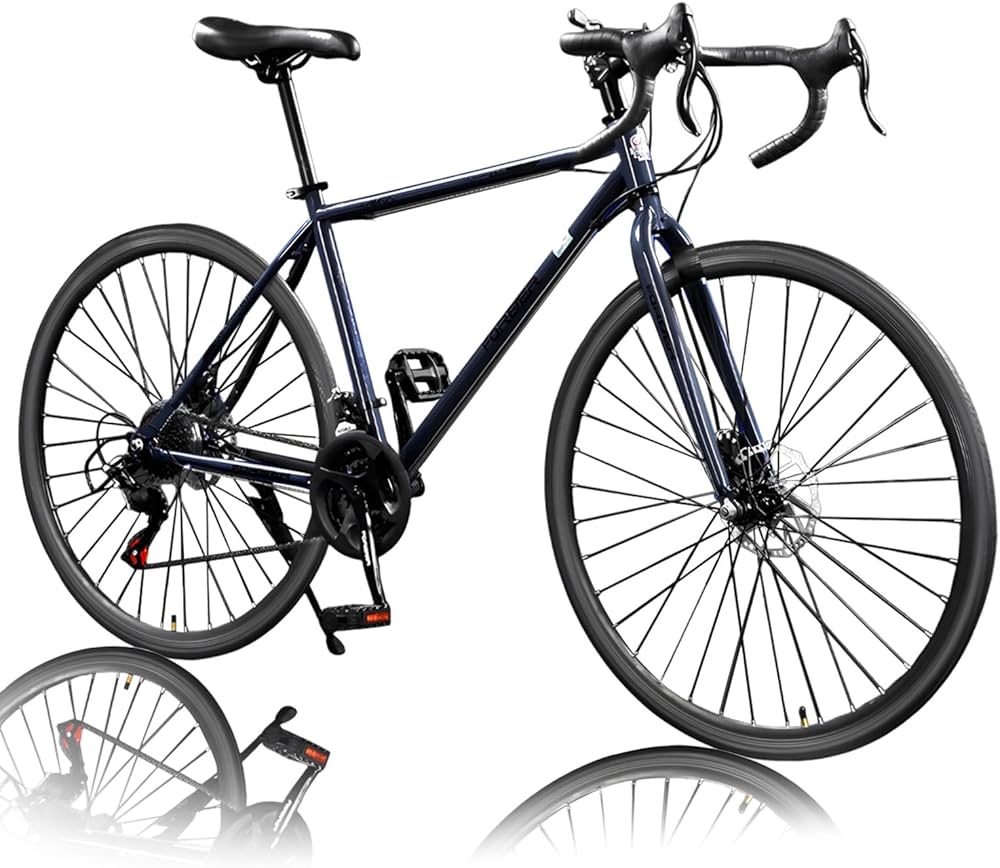 Amazon | CUIOT 27インチ マウンテンバイク シマノ製21段変速 シティ