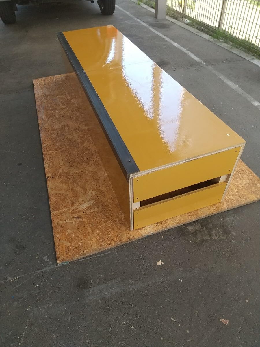 Amazon.co.jp: 連結式180cm 90cm×2カーブボックス全面コンパネ仕上