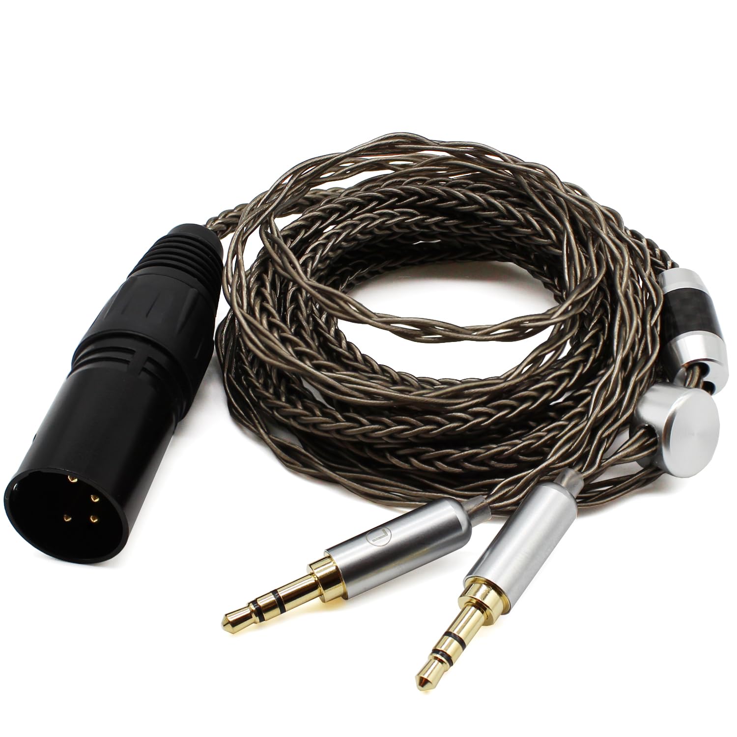 Amazon.com: Youkamoo 4 Pin XLR Balanced 8 Core Braided Silver