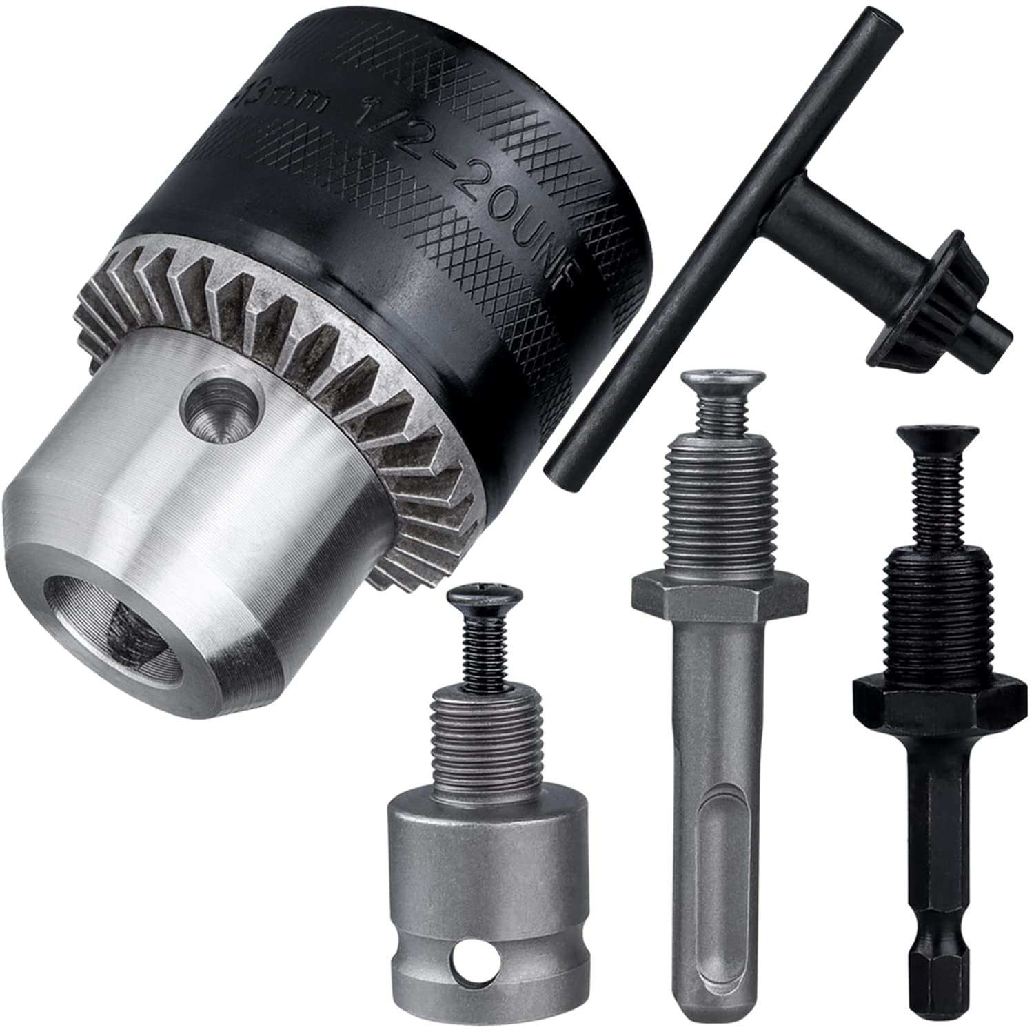 Amazon | Bestgle1.5—13mmドリルチャック 六角シャンク+SDS+1/2インチ