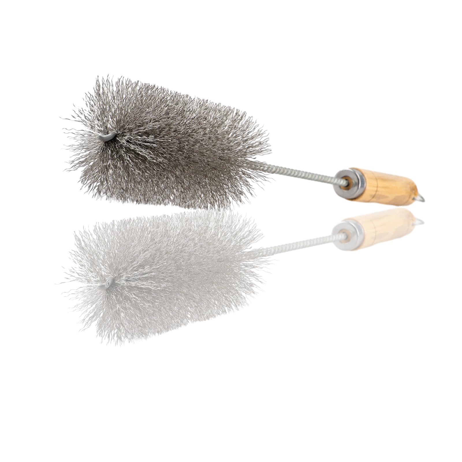 Amazon | TECDW 煙突掃除ブラシ 60mmの直径ブラシヘッド 煙突ブラシ
