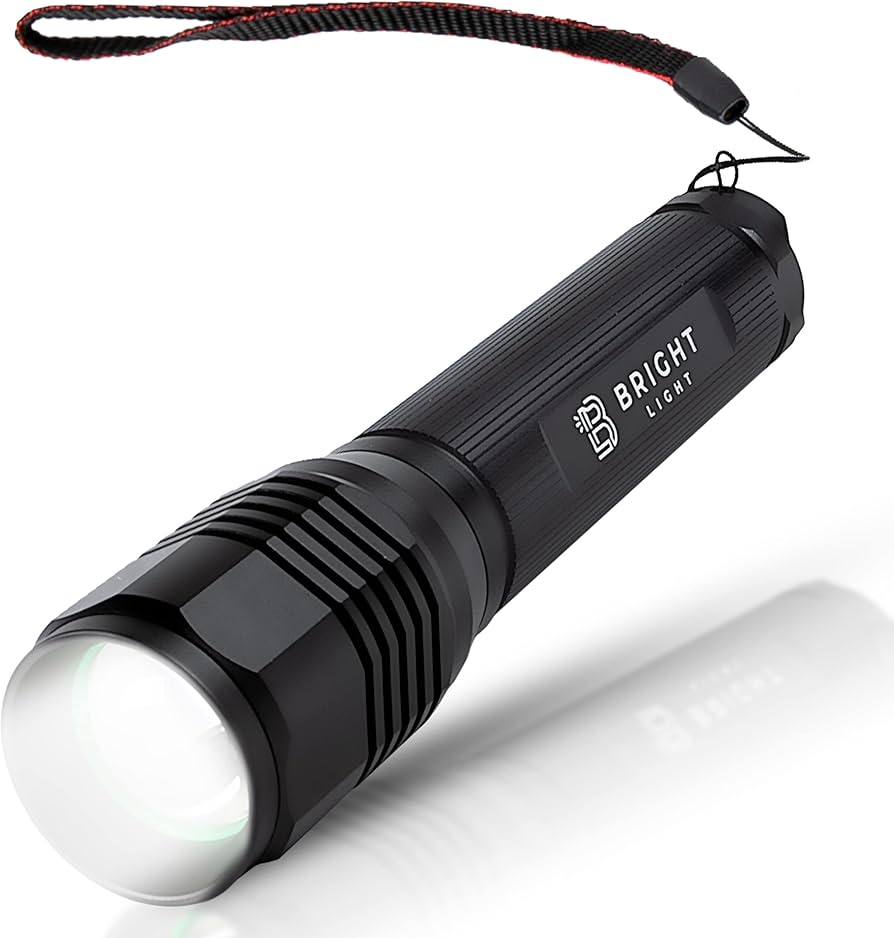 Bright Light LED Flashlight High Lumens - Reliable High Contrast