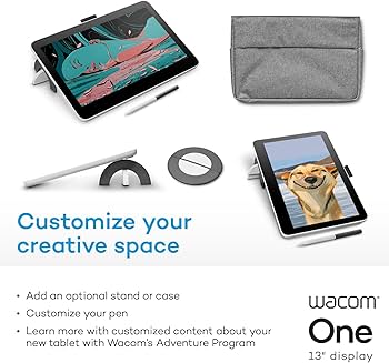 Amazon.com: Wacom One 13 Touch Drawing Tablet with Screen, 13.3