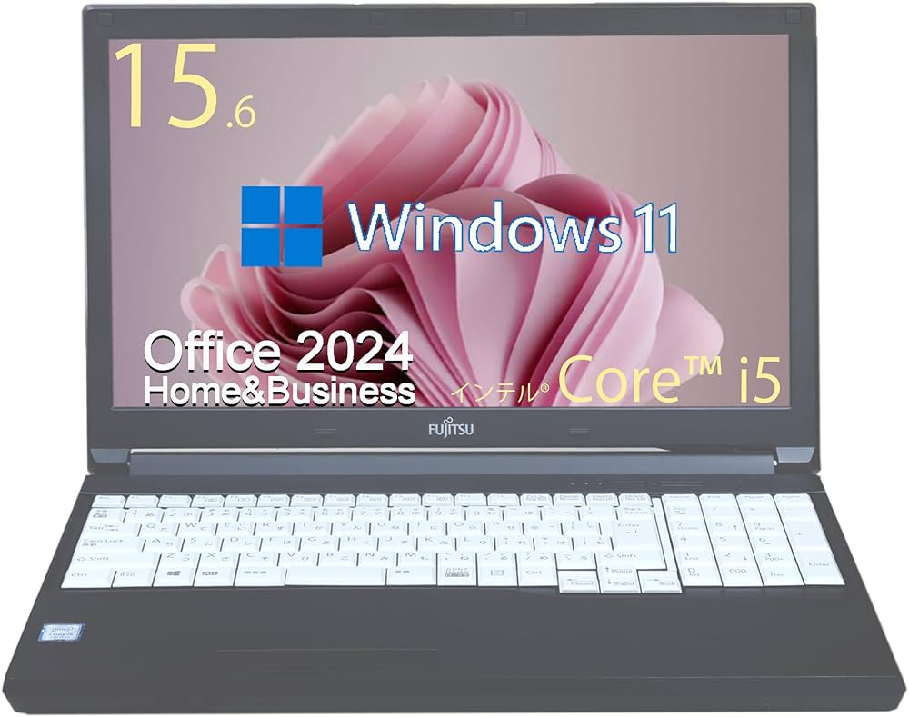 Amazon.co.jp: ノートパソコン A577 最新MS Office2024 H&B/ / 第7世代