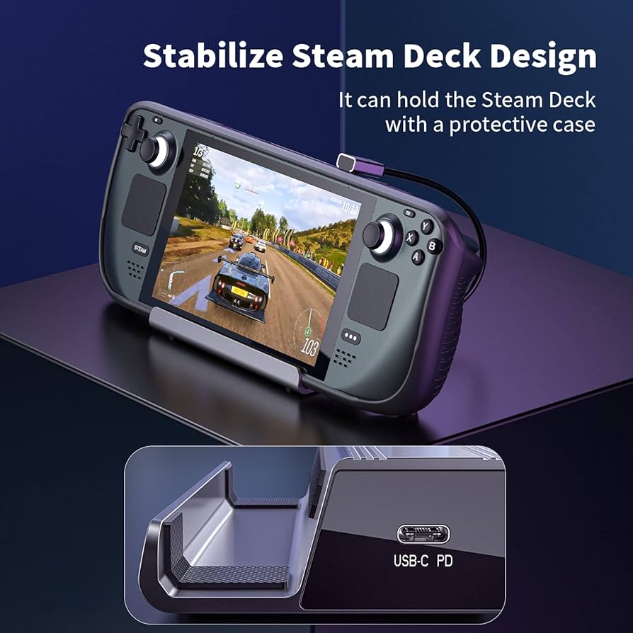 Amazon.co.jp: Steam Deck用ドック Nycaco Steam Deck スタンド Steam