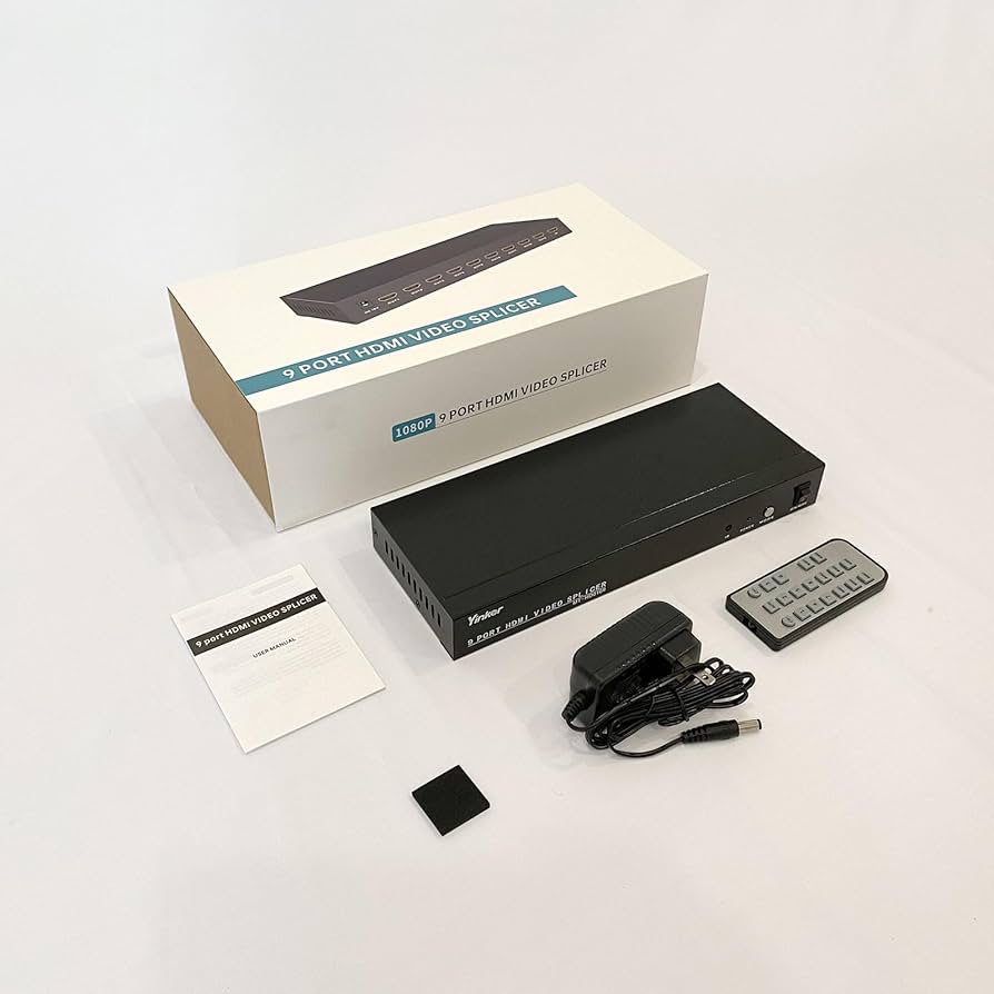 Amazon | Yinker ビデオウォールコントローラ 3x3、HDMIビデオウォール