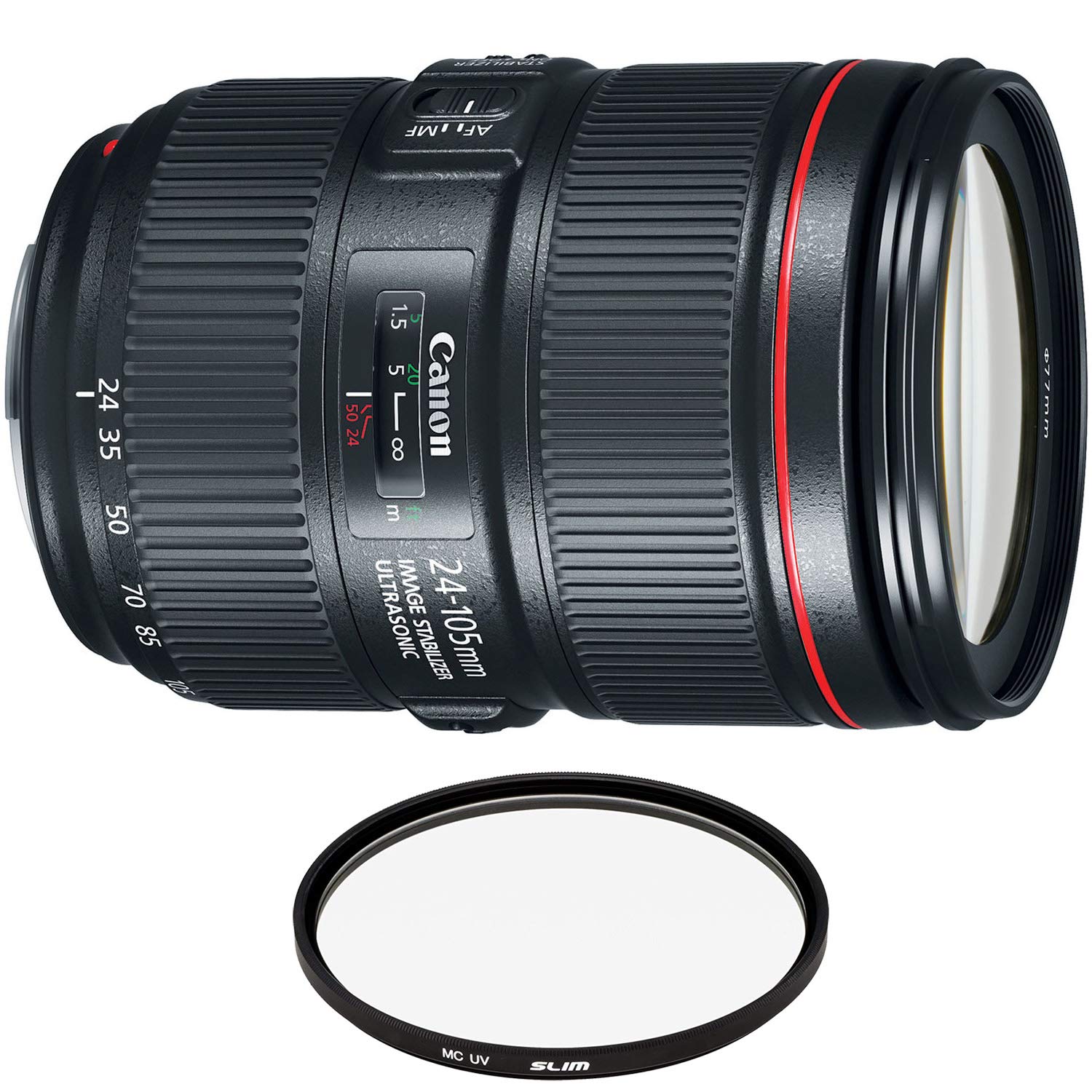 Amazon.com : Canon EF 24-105mm f/4L is II USM Lens with Pro Filter