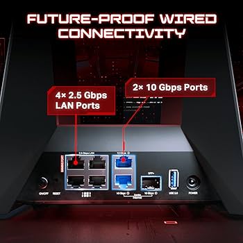 Amazon.com: TP-Link Tri-Band BE19000 Wi-Fi 7 Gaming Router Archer