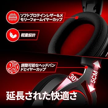 Amazon.co.jp: OXS Storm G2 ワイヤレスゲーミングヘッドセット、7.1