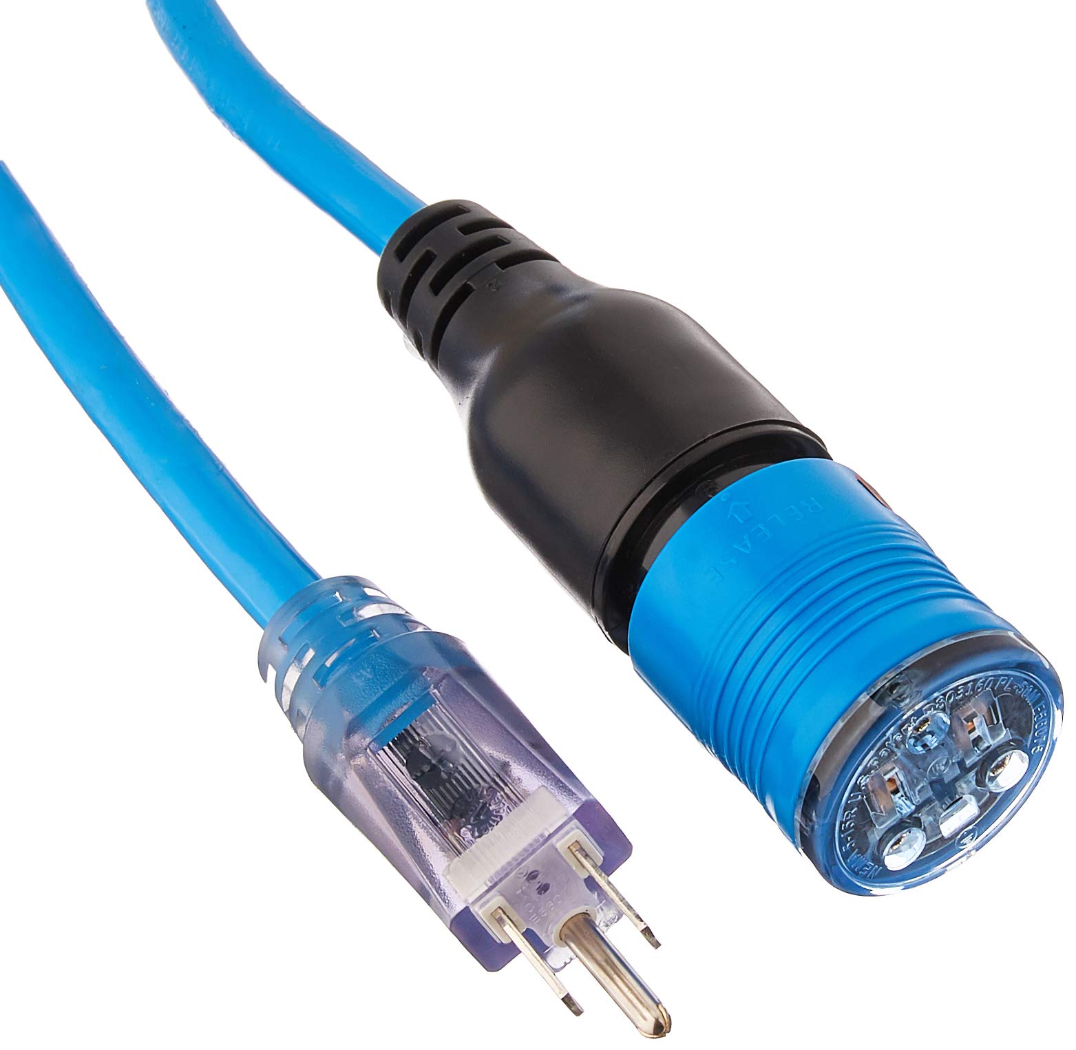 Century D14412050BL 50' 12/3 Blue Extension Cord - Amazon.com