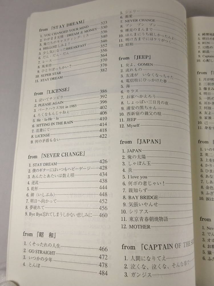 長渕剛 ギター弾き語り全曲集 00版 |本 | 通販 | Amazon