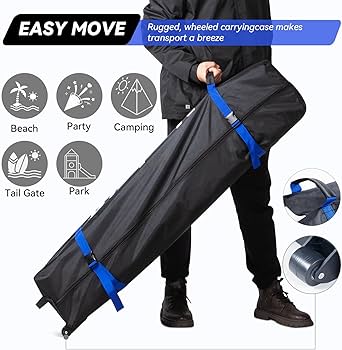 Amazon.com: Nazhura 10' x 10' Pop Up Canopy Tent with Sand Weight