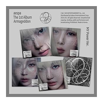 aespa Armageddon 1st Album Contents+Tracking Sealed (MY Power