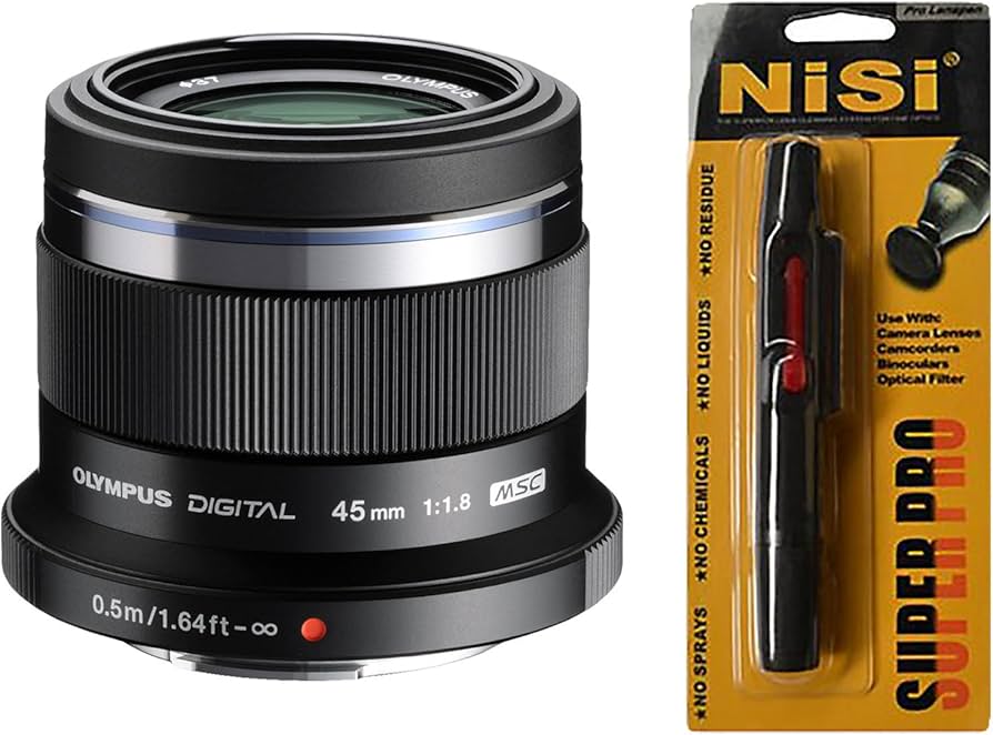 Olympus M.Zuiko Digital 45mm F1.8 Lens, for Micro Four Thirds