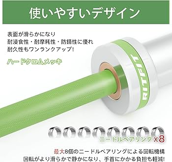 Amazon | RITFITオリンピックシャフト オリンピックバー 25mm