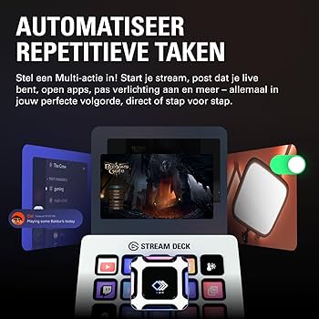 Amazon.com: Elgato Stream Deck MK.2 White – Studio Controller, 15