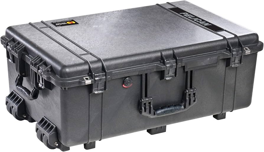 Amazon.com : Pelican 1650 Case No Foam (Black) : Diving Dry Boxes