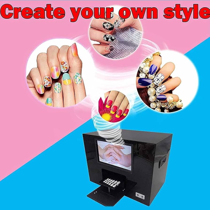 Amazon.co.jp: 3Dネイルプリンター、タッチスクリーン130フルHDカメラ