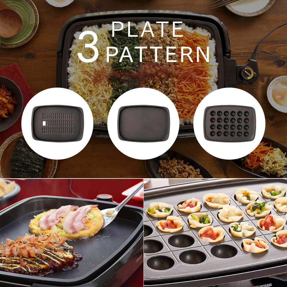 Amazon | アイリスオーヤマ ホットプレート 煙が出にくい 大型 焼肉